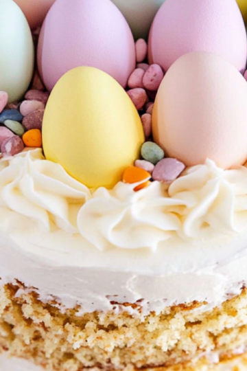 Easter Egg Layer Cake Recipe