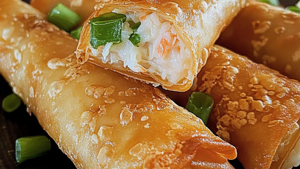 Easy Rice Paper Crab Rangoons Recipe