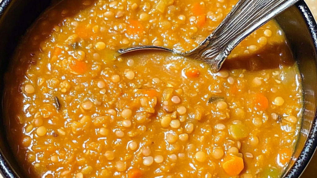 red lentil soup