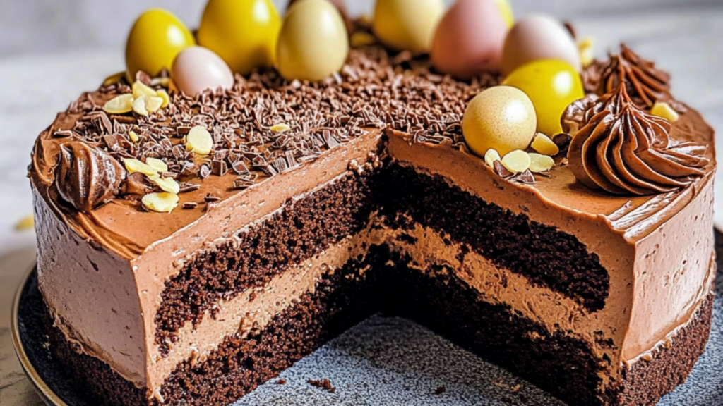 Chocolate Egg Cake Recipe