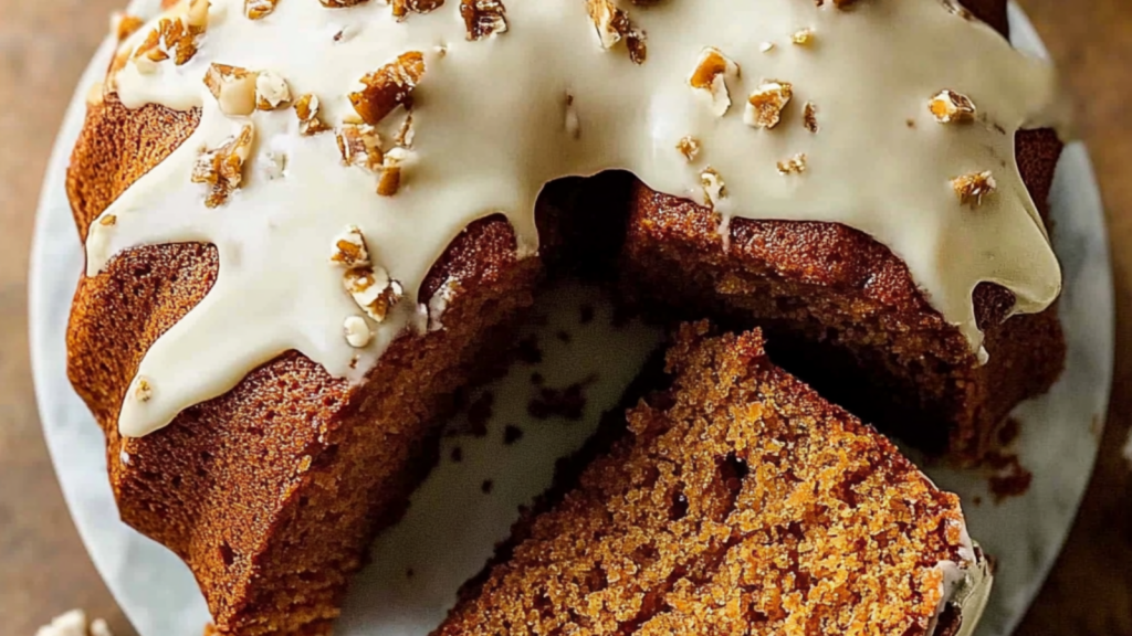Carrot Bundt Cake Recipe