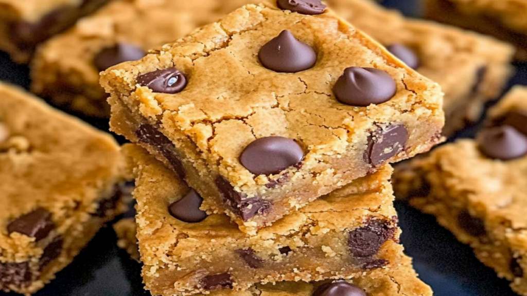 Peanut Butter Cookie Dough Bars Recipe