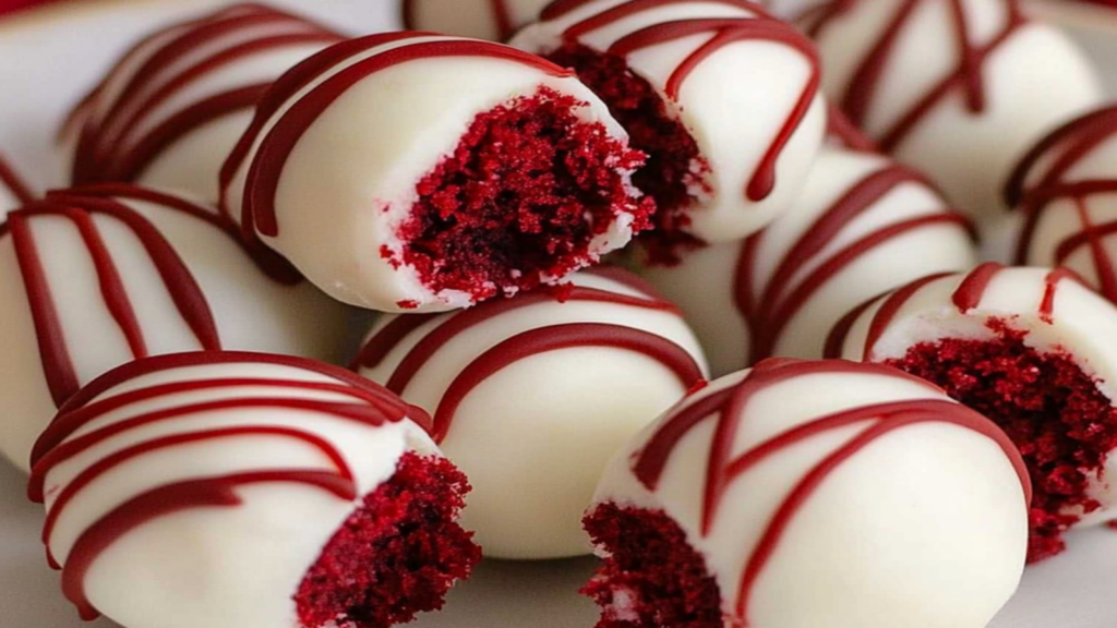 Delectable Red Velvet Cheesecake Balls Recipe to Savor
