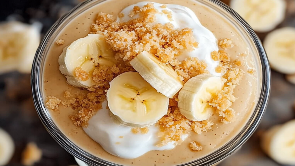 Salty Peanut Banana Pudding Recipe