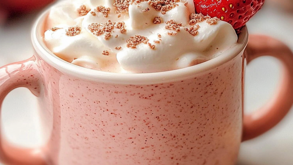 Strawberry Hot Chocolate Recipe You’ll Love