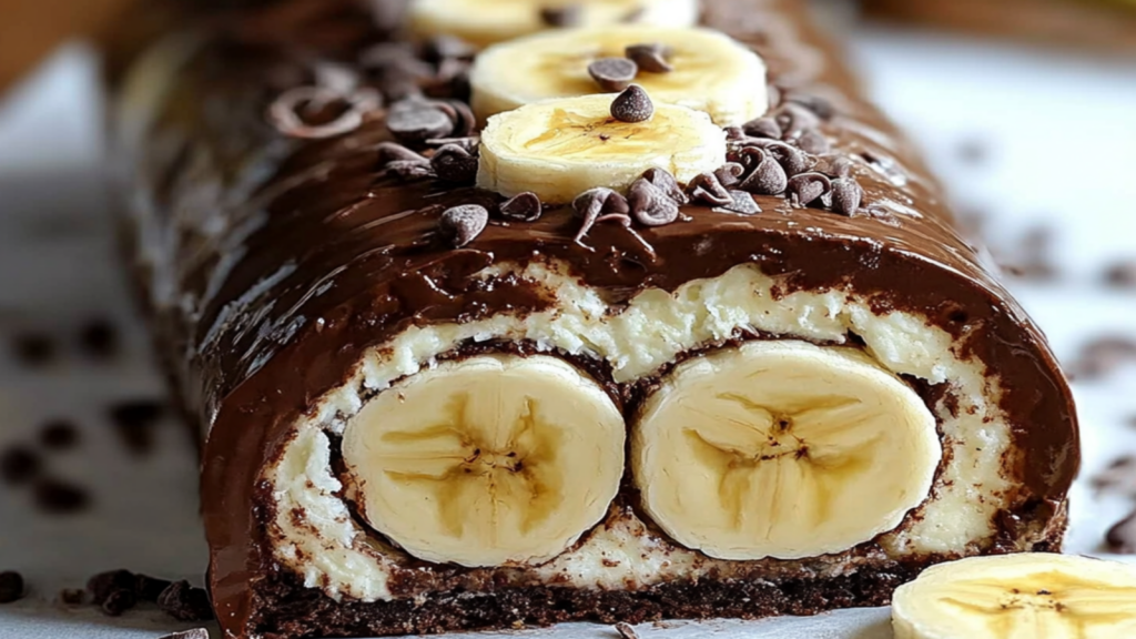 Banana Chocolate Dream Roll Recipe to Savor