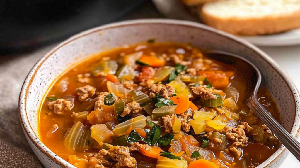 Hearty Cabbage Soup with Hamburger: A Family Favorite Recipe