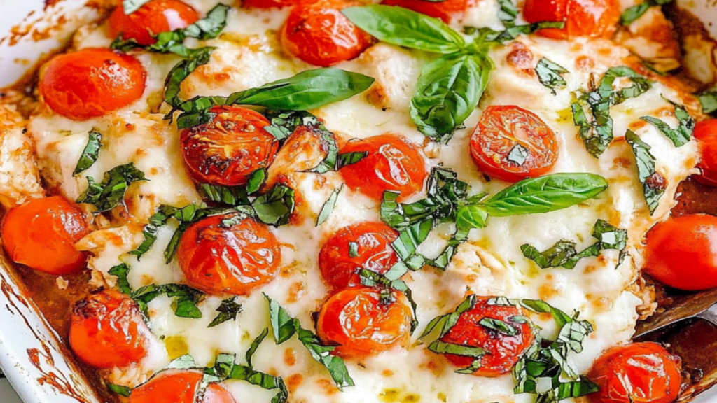 Caprese Chicken Casserole Recipe to Savor