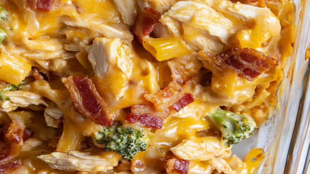 Chicken Bacon Ranch Casserole Recipe Delight