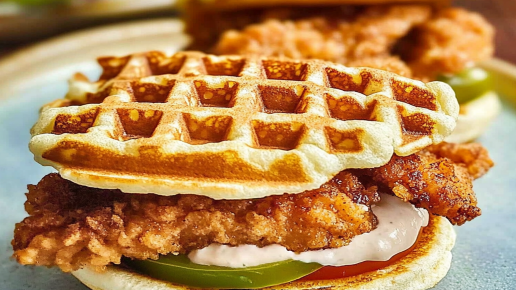 Chicken & Waffle Sliders Recipe to Delight