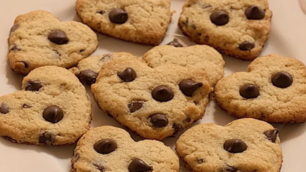 Chocolate Chip Cookie Dough Hearts Recipe