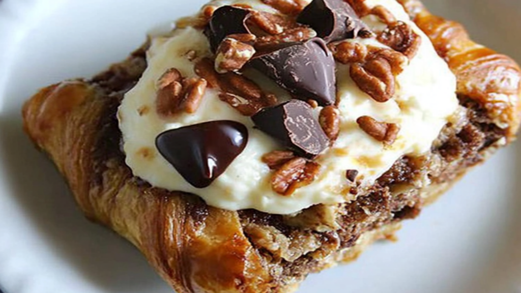 Chocolate Croissant Breakfast Bake Recipe