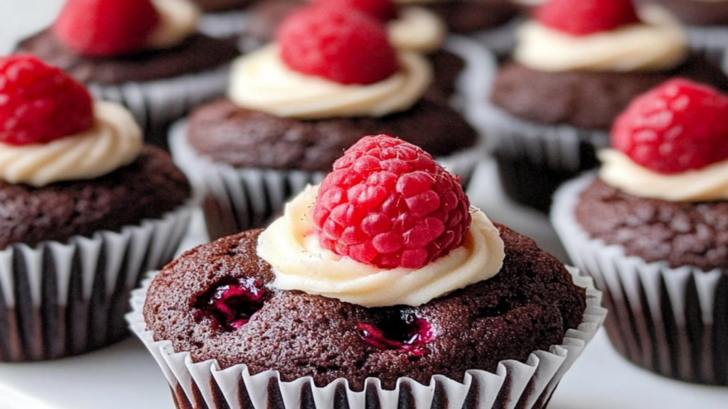 Chocolate Raspberry Cupcakes Recipe