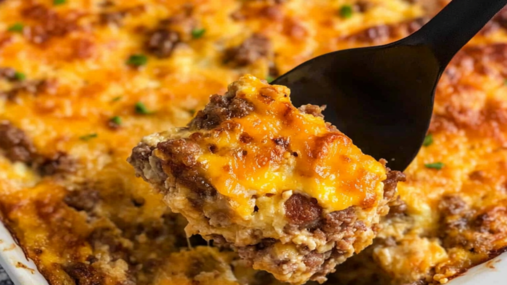 Classic Breakfast Sausage and Egg Casserole