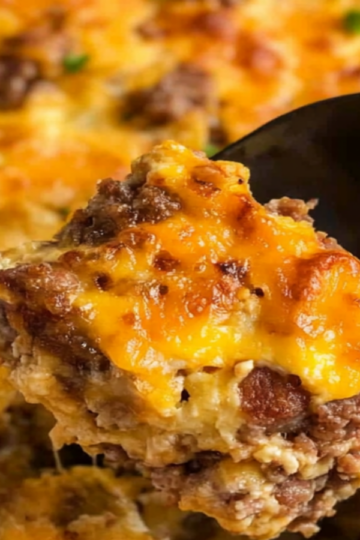 Classic Breakfast Sausage and Egg Casserole