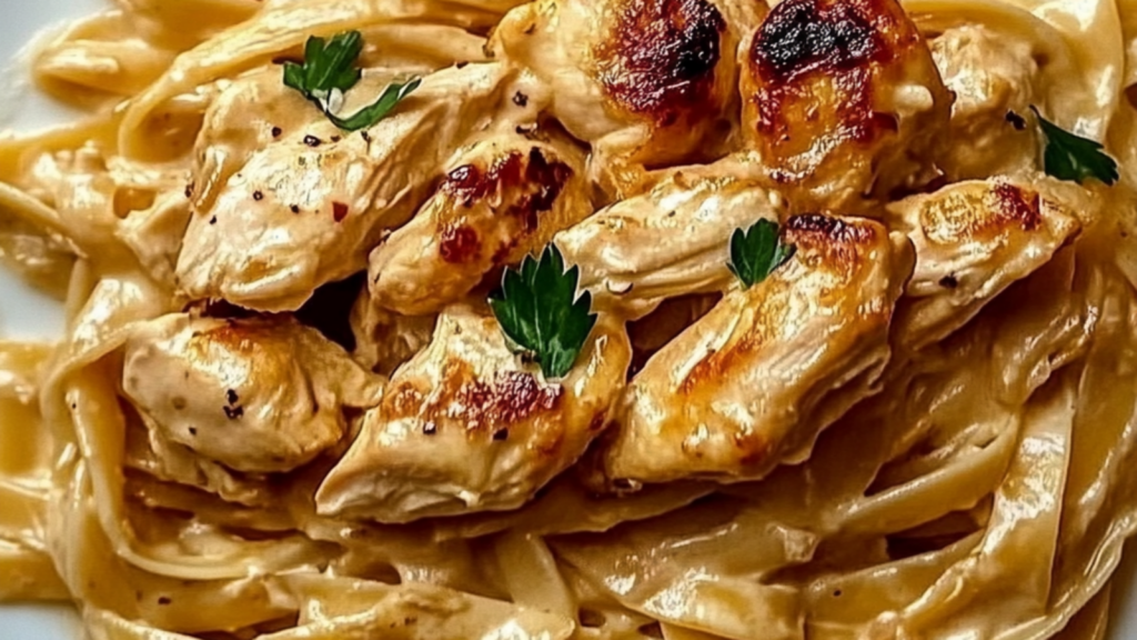 Cowboy Butter Chicken Linguine Recipe