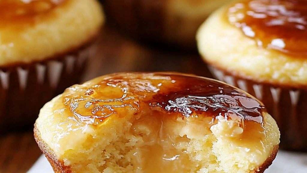 Indulge in Decadent Crème Brûlée Cupcakes Today!