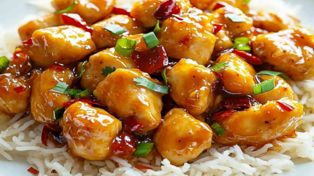 Crispy Chinese Honey Garlic Chicken: A Flavor Explosion
