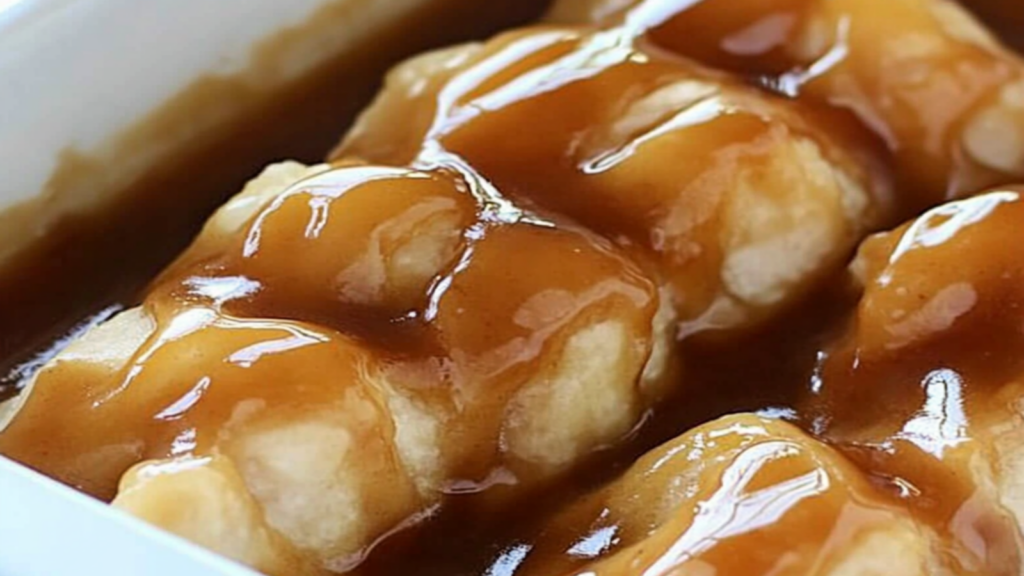 Crock Pot Apple Pie Dumplings Recipe