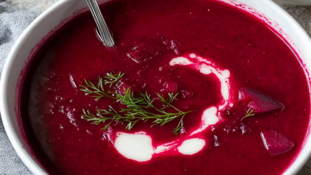 Vibrant Easy Beet Soup Recipe for a Cozy Meal