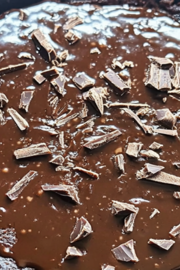 Gooey Chocolate Sheet Cake Skillet Recipe
