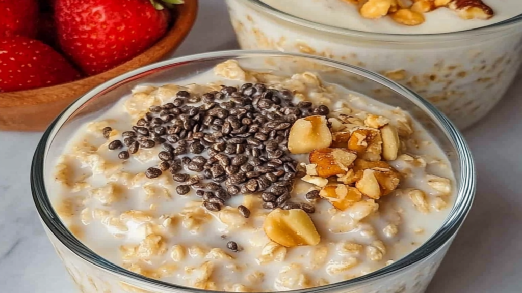 5-Minute High-Protein Overnight Oats for Energizing Mornings