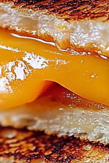 Honey Peach White Cheddar Grilled Cheese