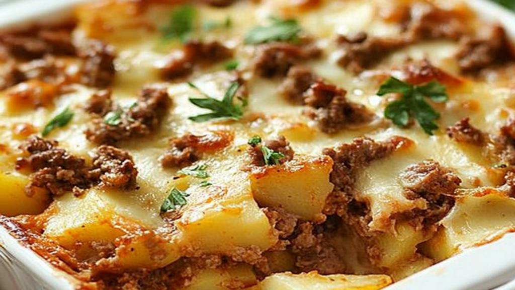Meat & Potato Casserole Recipe to Savor
