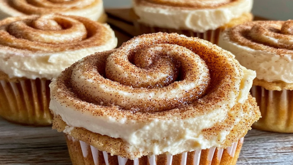 Mini Cinnamon Roll Cheesecakes Recipe