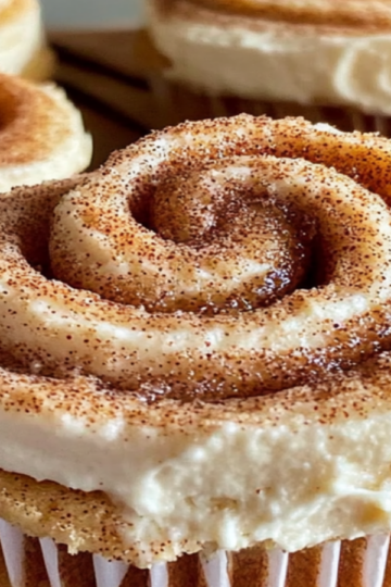 Mini Cinnamon Roll Cheesecakes Recipe