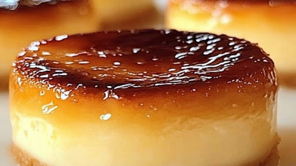 Mini Crème Brûlée Cheesecakes Recipe