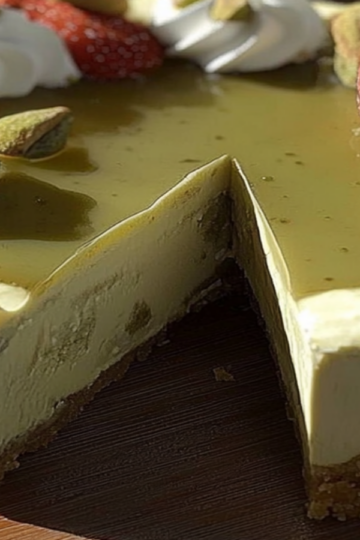 Mini Pistachio and Coffee Cheesecakes Recipe