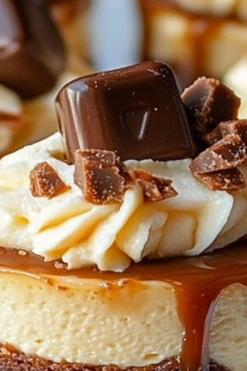 Mini Rolo Cheesecakes – Sweet Bite-Sized Treats