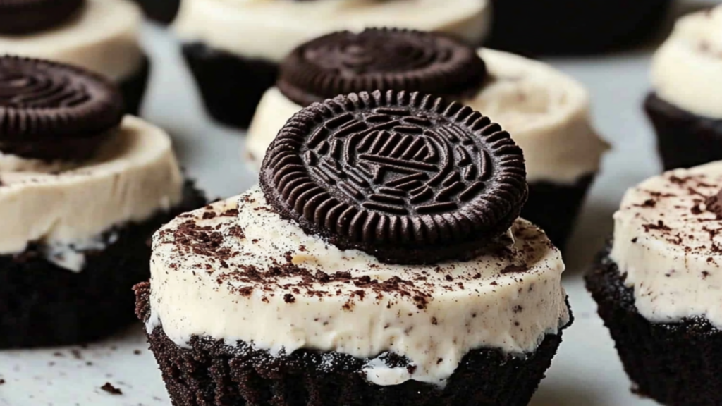 Indulge in No-Bake Mini Oreo Cheesecakes Delight
