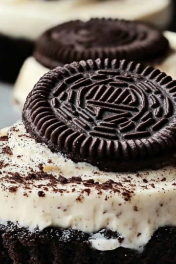 Indulge in No-Bake Mini Oreo Cheesecakes Delight