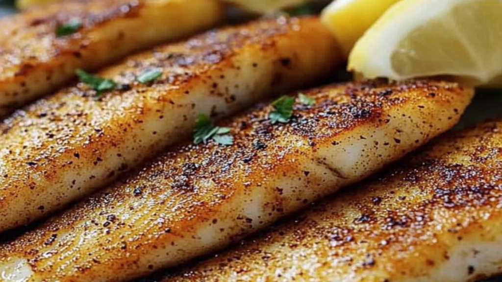 Crispy Pan Fried Tilapia Recipe – A Flavorful Delight