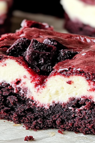 Decadent Red Velvet Cheesecake Brownies Recipe to Indulge