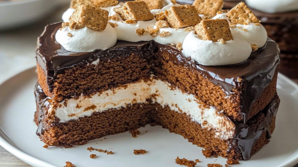 S’mores Cake Recipe to Delight Your Taste Buds