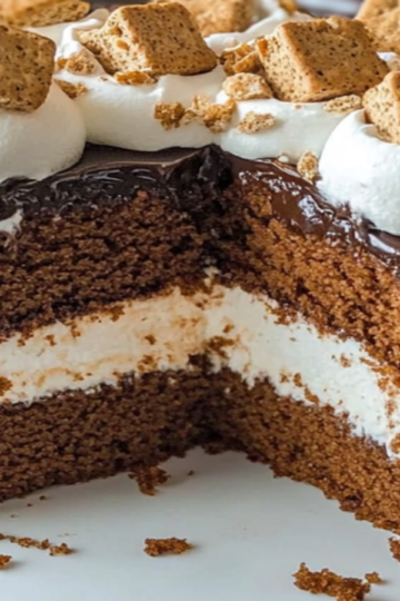 S’mores Cake Recipe to Delight Your Taste Buds