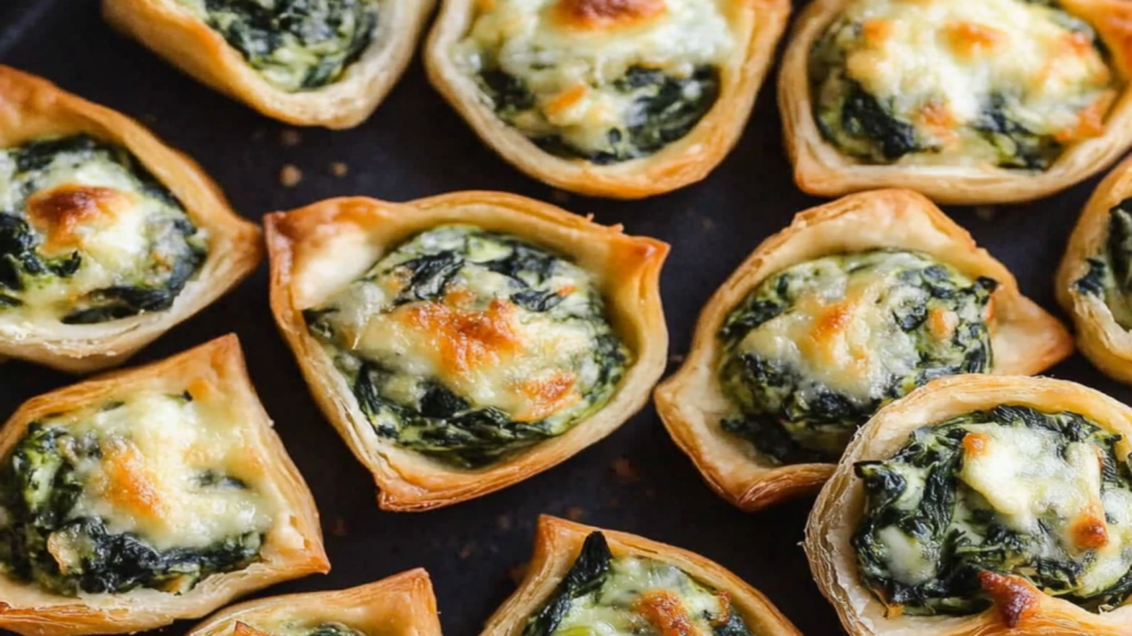 Spinach Dip Bites: Cheesy Flavor Bombs