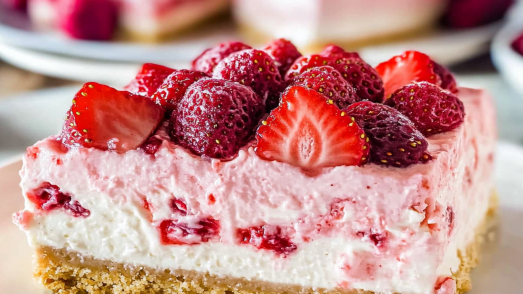 Strawberry Cheesecake Lush Recipe to Indulge