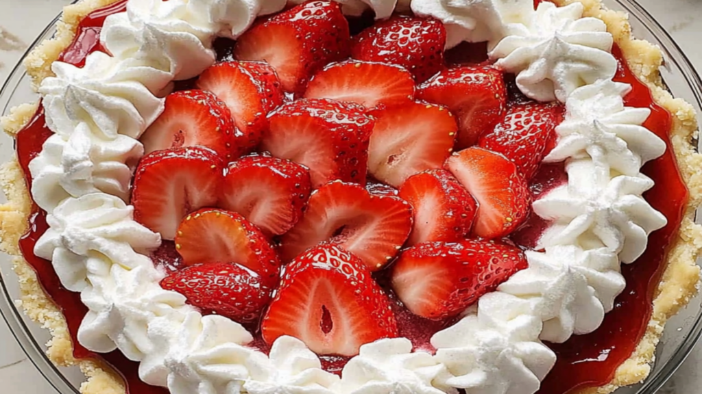 Strawberry Cream Pie Recipe for Summer Bliss
