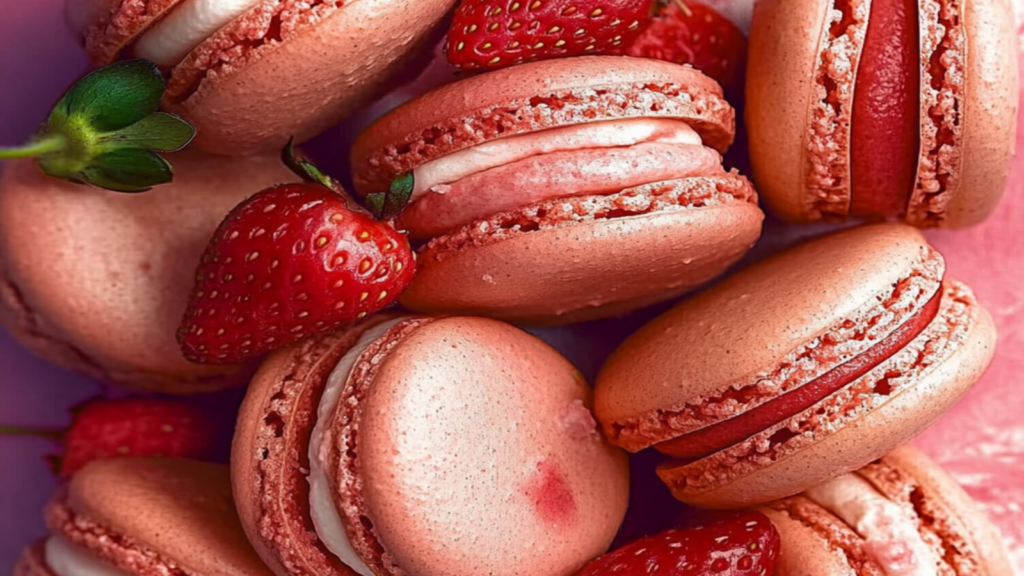 Strawberry Macarons: A Sweet Delight Recipe