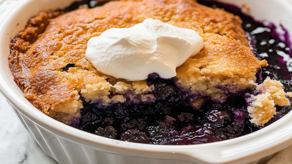 Texas-Style Blueberry Cobbler Recipe