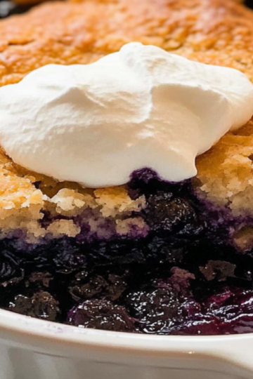 Texas-Style Blueberry Cobbler Recipe