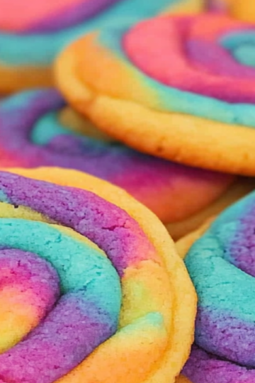 Tie Dye Cookies: A Colorful Treat to Enjoy
