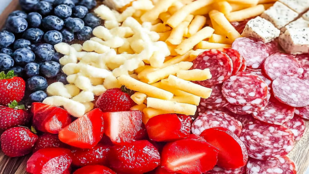4th of July Charcuterie Board: Festive Flavor Explosion