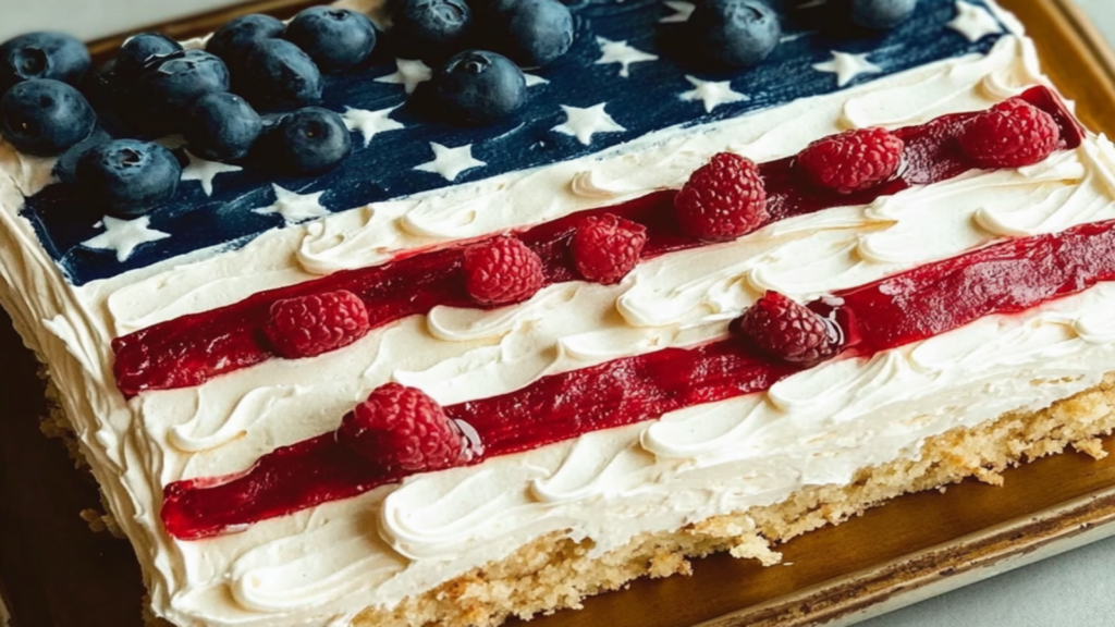 Celebrate Summer with a Stunning American Flag Cake