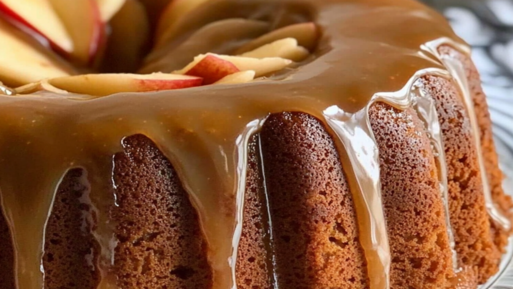 Apple Cake with Brown Sugar Glaze Recipe