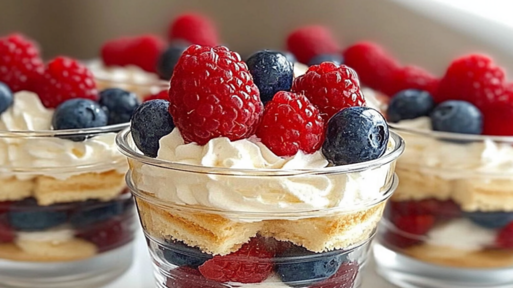 Berry Trifle Cups: A Colorful Delight
